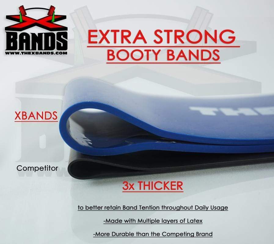 Set of 5 Deluxe heavy duty booty bands
