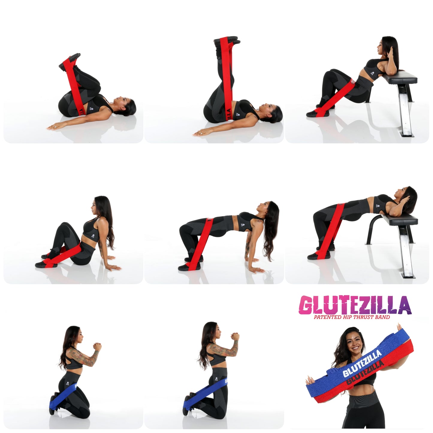 20 different workouts with glutezilla